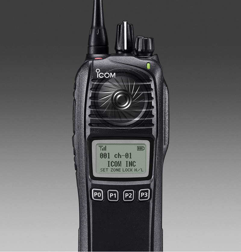 Loa bộ đàm Icom cầm tay IC-F3261DT, IC-F4261DT cung cấp âm thanh lớn, rõ ràng